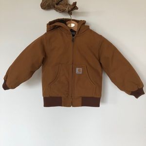 Boys Carhartt hooded jacket